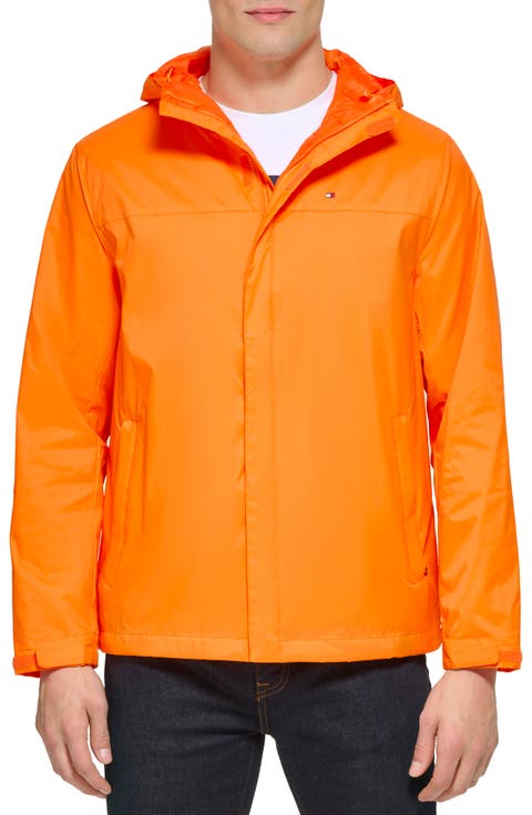 Hooded Rain Slicker Jacket