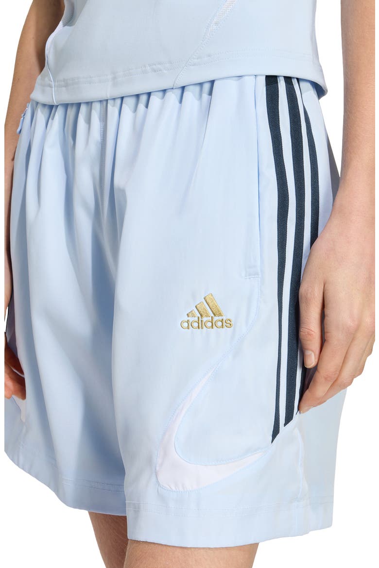 Teamgeist Adicolor Shorts, Alternate, color, CRYSTAL SKY/AURORA INK