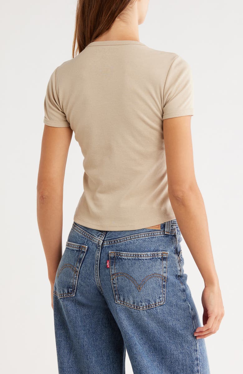 Vinyl Icons Cow Star Baby T-Shirt, Alternate, color, Tan