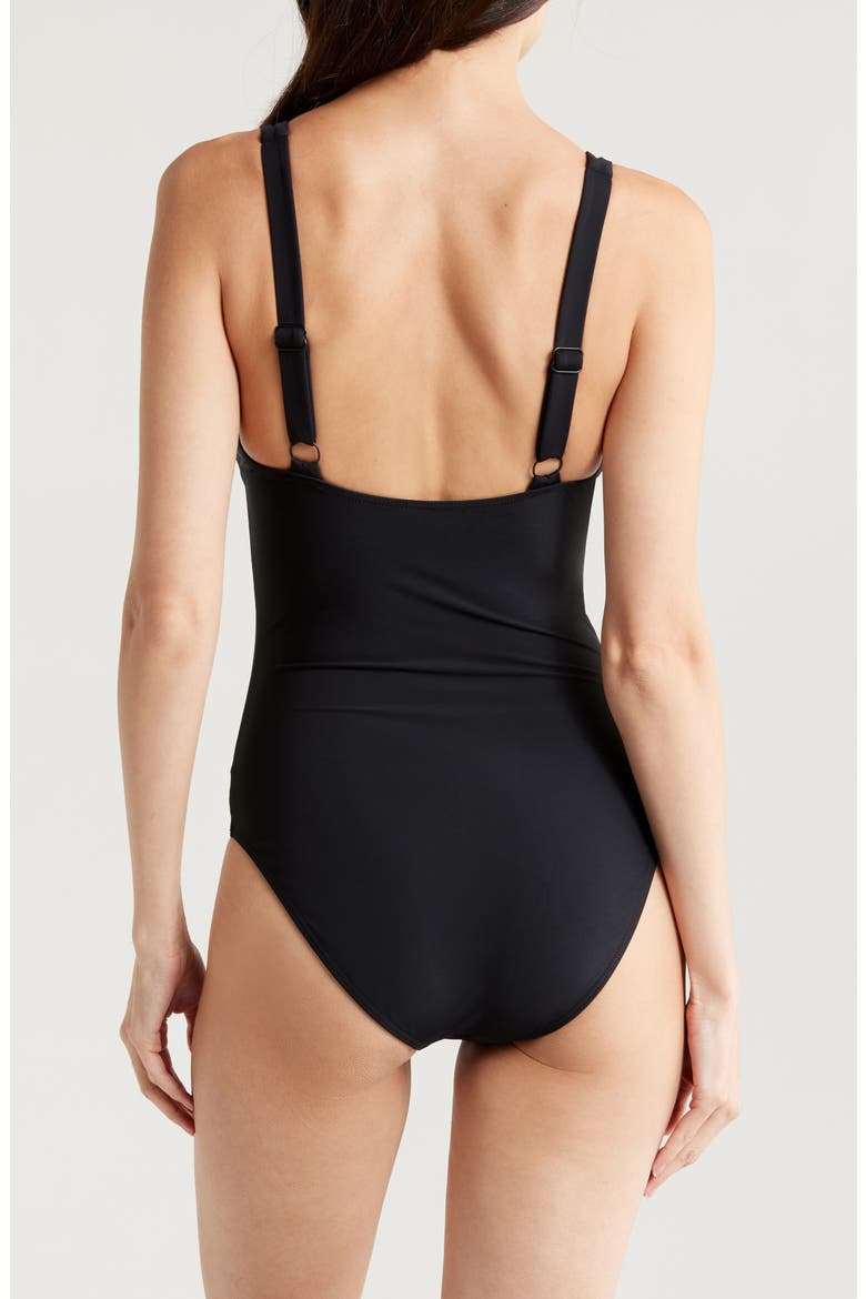 Grace Underwire One-Piece Swimsuit, Alternate, color, BLACK