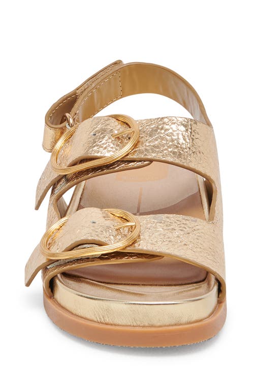 Dolce Vita Starla Platform Sandal In Gold