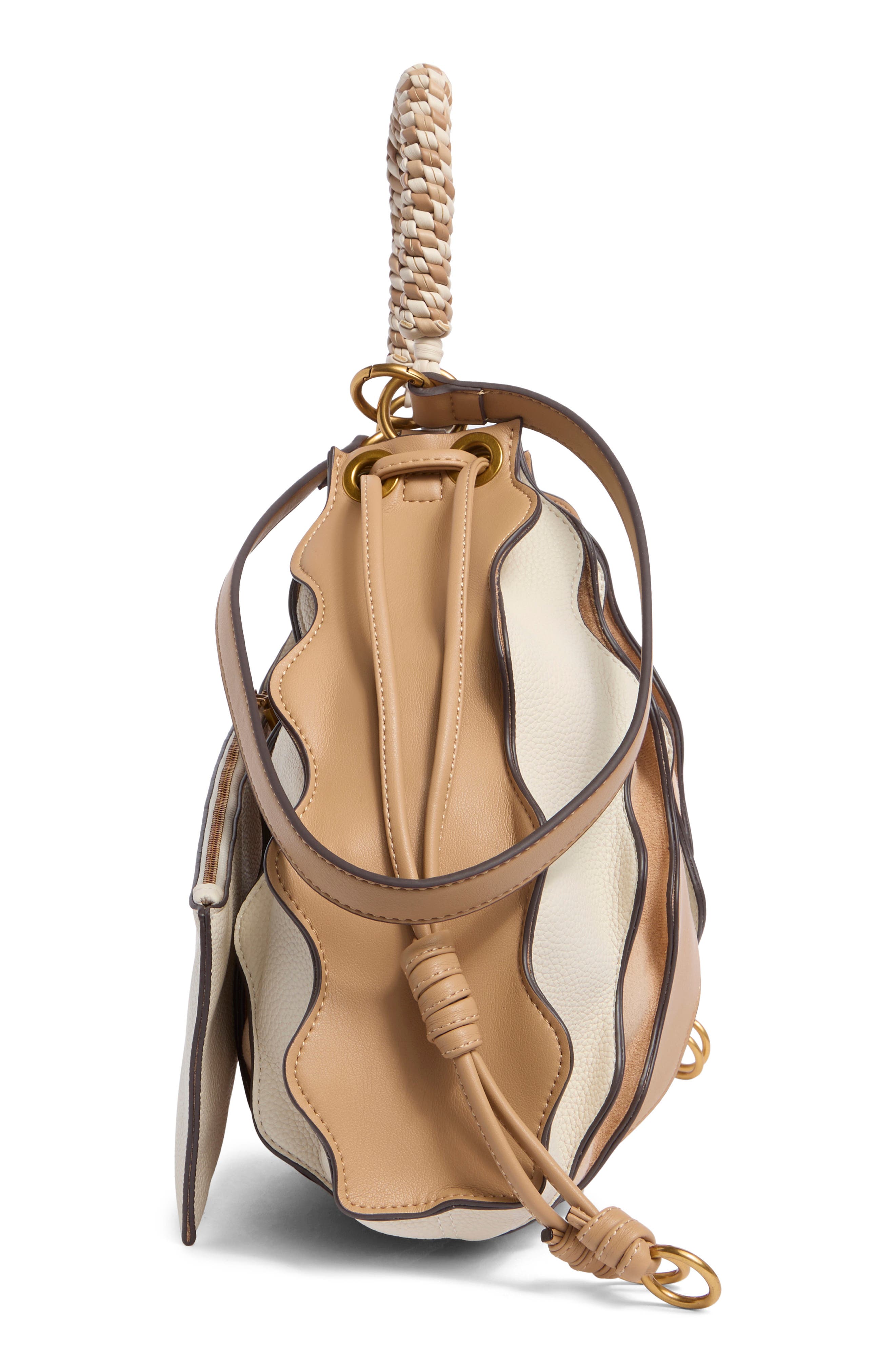 Dolce Vita Antoniaa Faux Leather Hobo, Alternate, color, Natural Multi