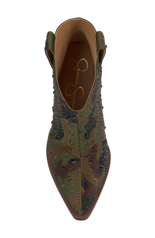 Jessica Simpson Zadie Bootie In Green