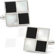Cufflinks, Inc. Checkerboard Cuff Links