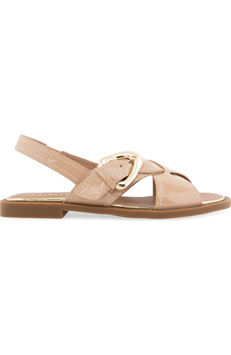 Aerosoles Cassa Slingback Sandal, Alternate, color, Beige Bisque Patent Leather