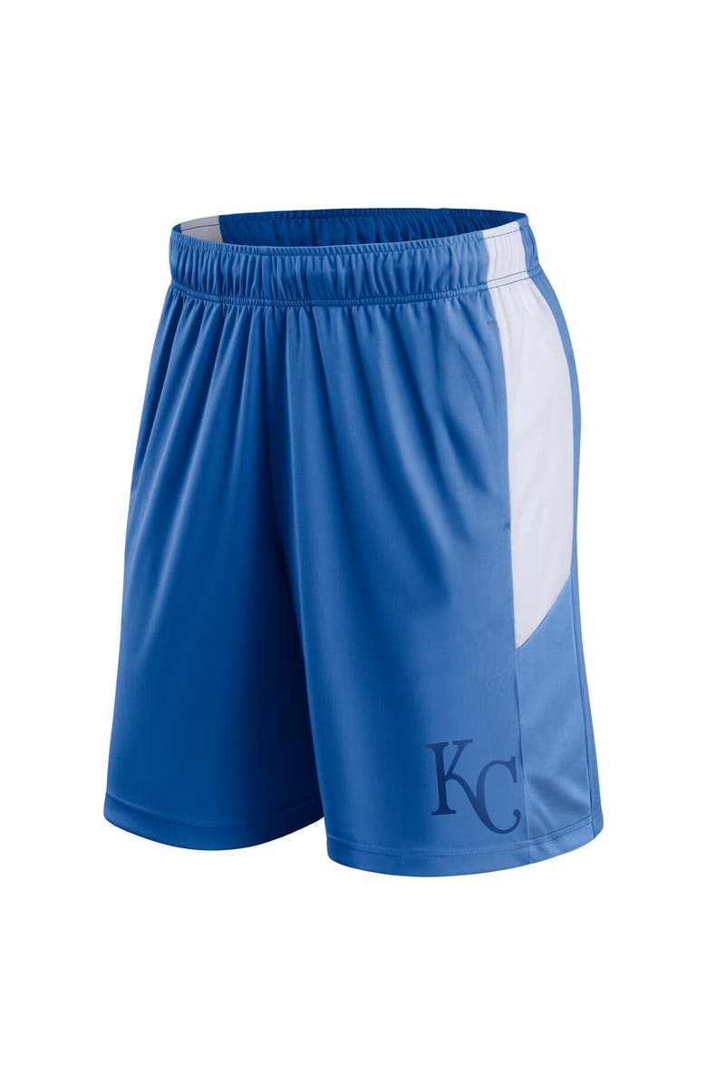 FANATICS Men's Fanatics Branded Royal Kansas City Royals Champion Rush Color Block Shorts, Alternate, color, Royal