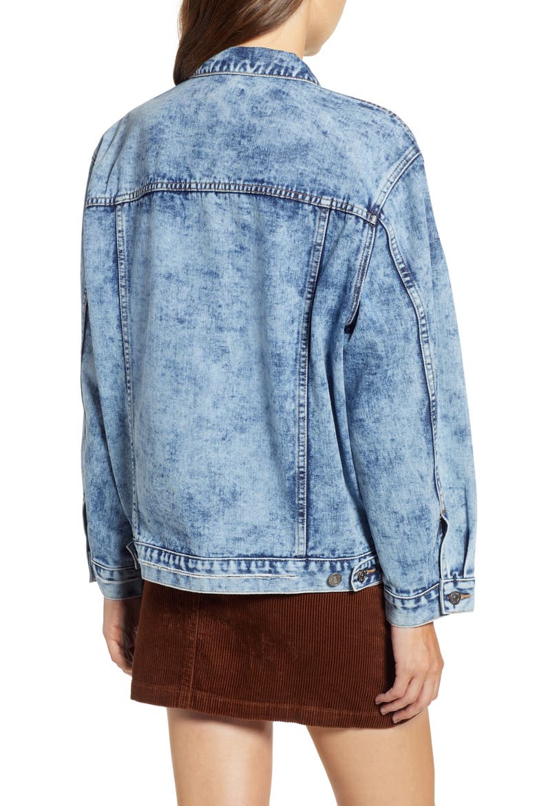 Union Bay Warren Denim Jacket, Alternate, color, UB BLUE