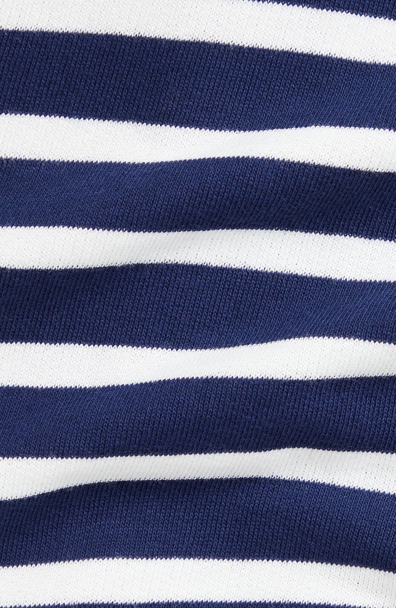 Ralph Lauren Stripe Long Sleeve Quarter-Zip Polo & Joggers Set, Alternate, color,