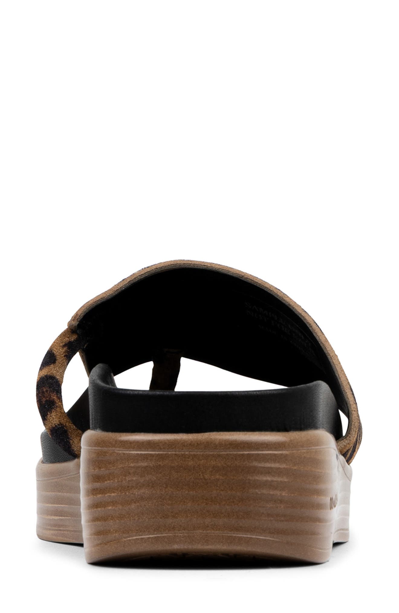 Donald Pliner Leopard Print Slide Sandal, Alternate, color, Leopard