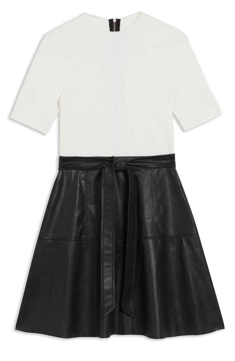 Ted Baker London Olivia Mixed Media Minidress, Alternate, color,