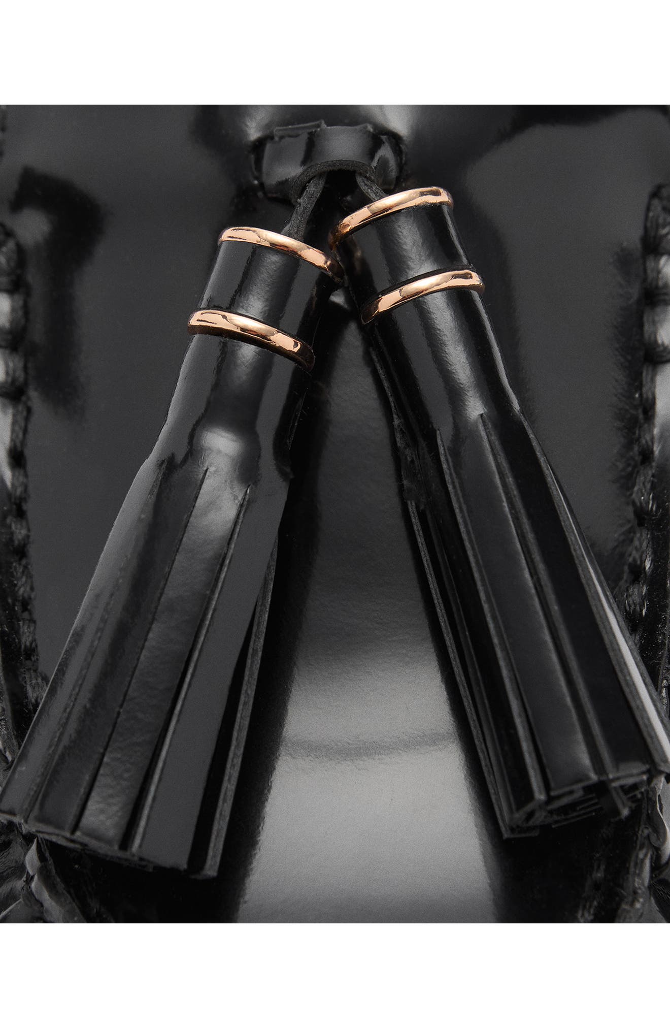 MANGO Two Tassel Loafer, Alternate, color, 