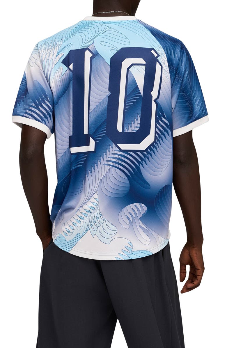 PUMA tech-X Relaxed Jersey, Alternate, color, New Navy