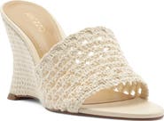 Arezzo Mary Wedge Slide Sandal