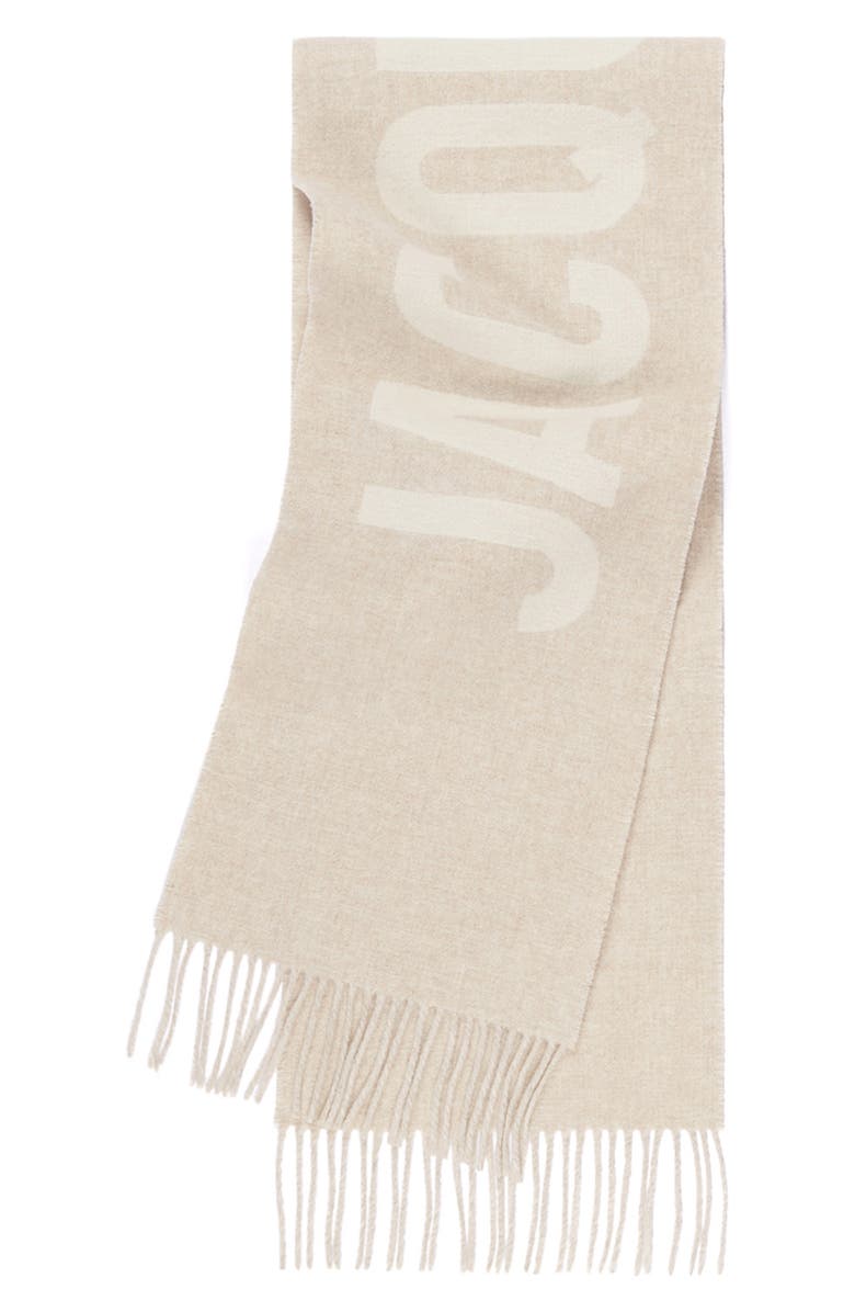 Jacquemus L'écharpe Jacquemus Wool Scarf, Main, color,