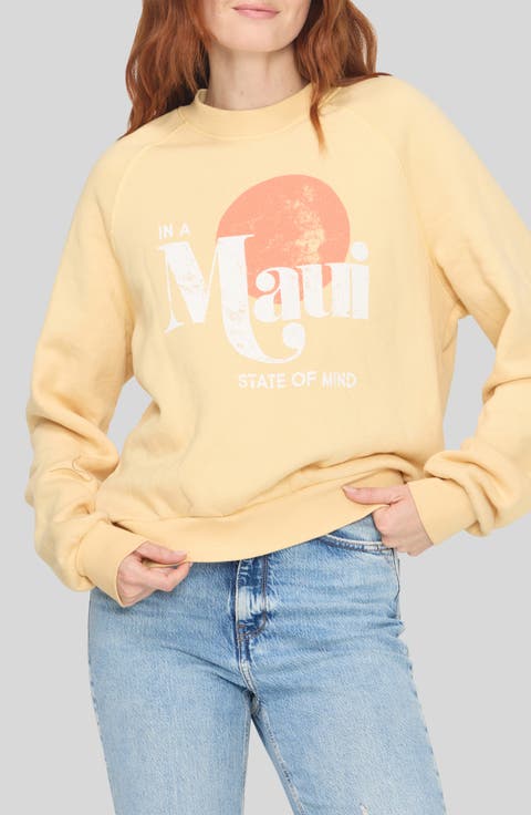 Maui State of Mind Graphic Sweatshirt