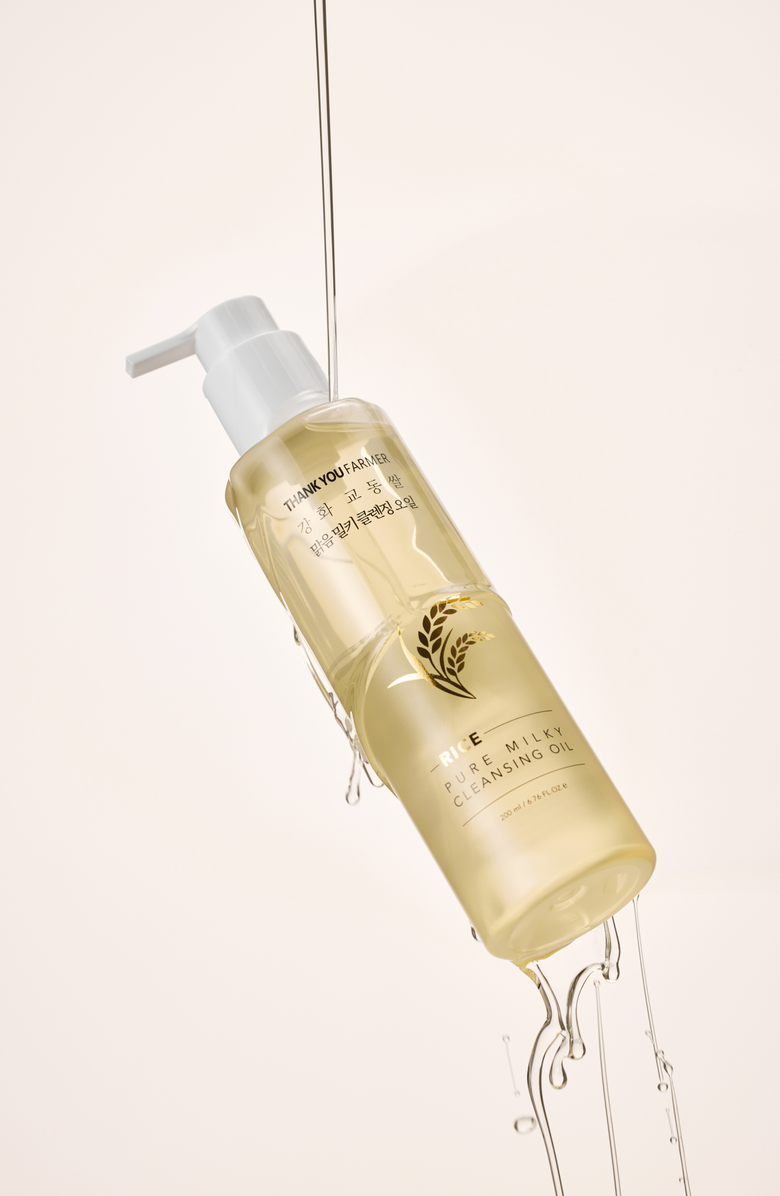 THANK YOU FARMER Rice Pure Milky Cleansing Oil, Alternate, color, Clear