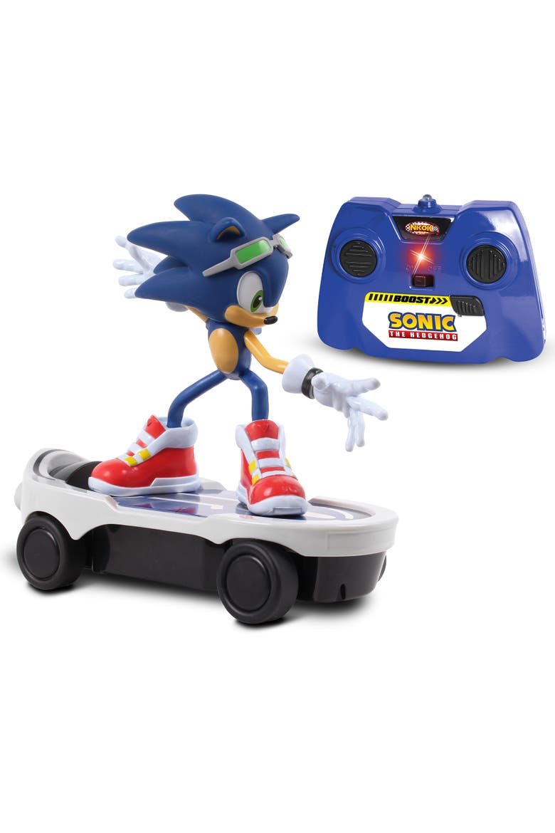 Sonic Free Rider Skateboard Remote Controlled, Alternate, color, Multicolored