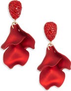 Panacea Crystal Petal Drop Earings