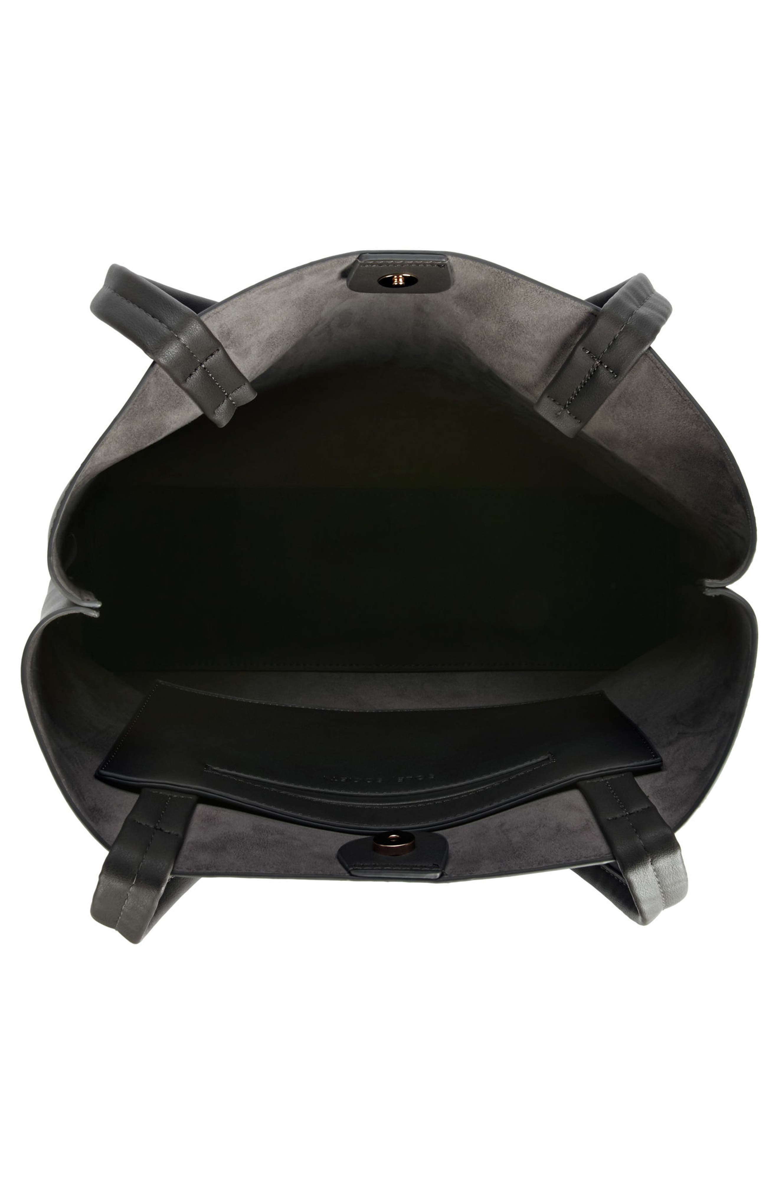 Sole Society Oversize Faux Leather Tote, Alternate, color, 