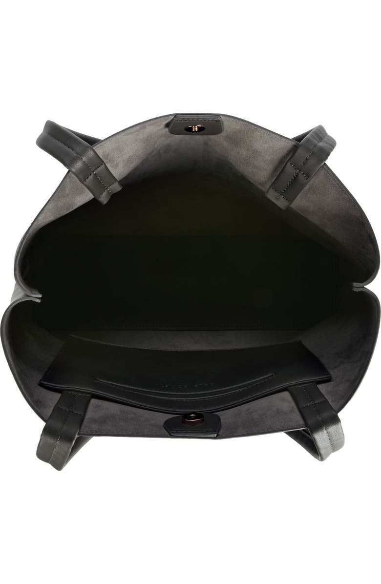 Sole Society Oversize Faux Leather Tote, Alternate, color,