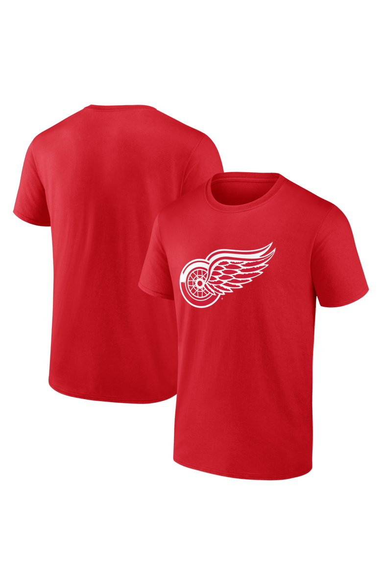 Logo Athletic Men's Logo Athletic Red Detroit Red Wings Essential T-Shirt, Main, color, Red