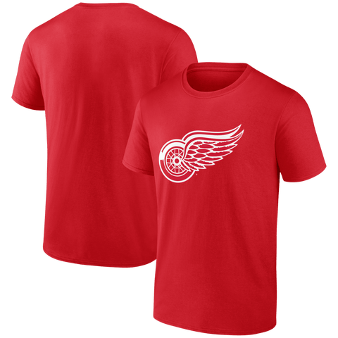 Men's Logo Athletic  Red Detroit Red Wings Essential T-Shirt