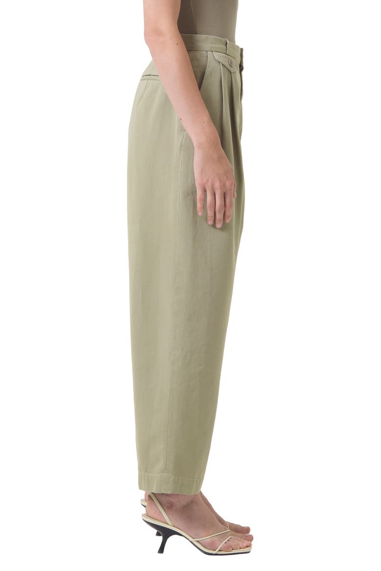 Becker Cotton Barrel Leg Chinos, Alternate, color, DILL
