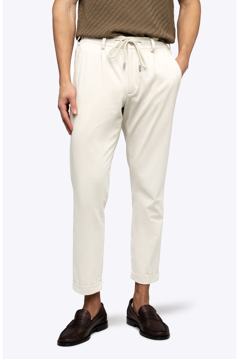 Soho Pleated Stretch Trousers, Main, color, OAT