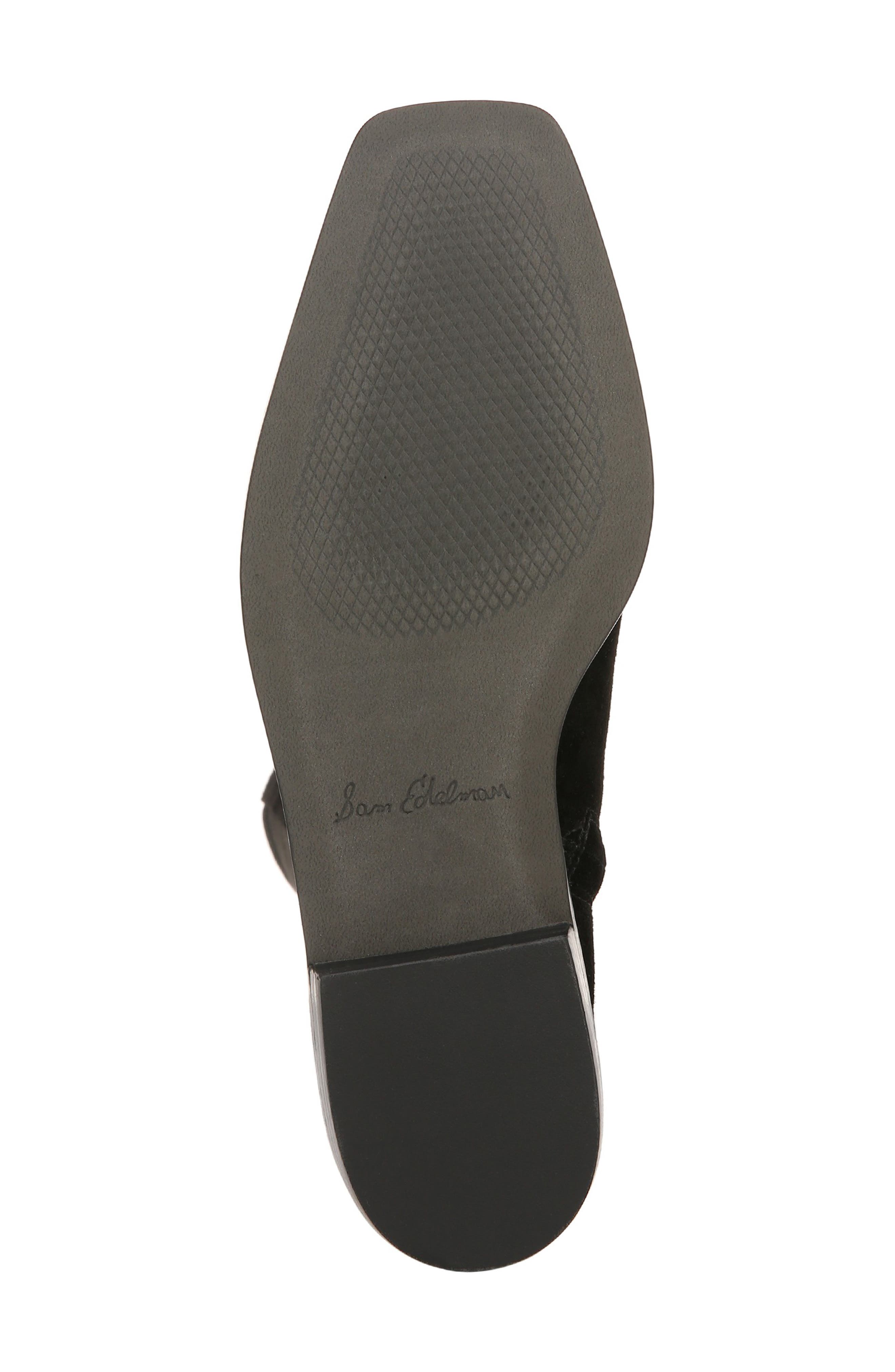 Clive Knee High Boot, Alternate, color, BLACK SUEDE