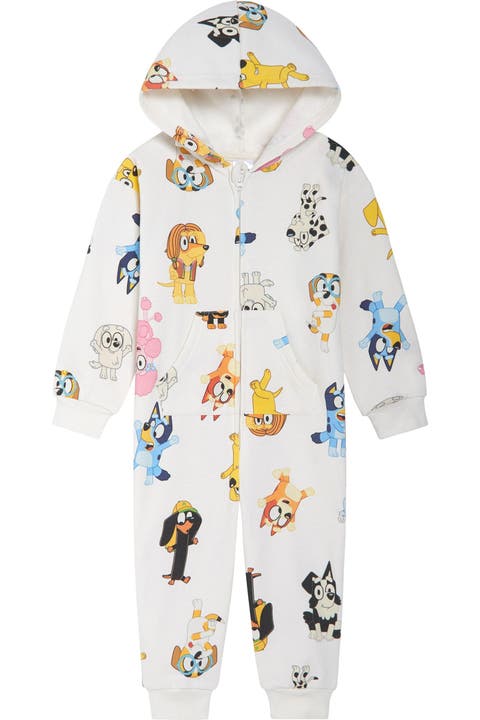 Loungewear Fleece Hooded One Piece