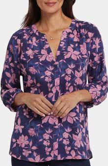 NYDJ Pintuck Top