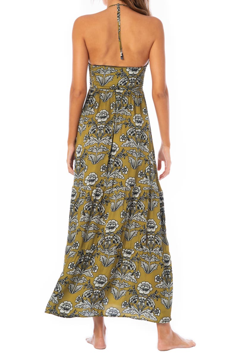 Maaji Ornate Flowering Shelby Cover-Up Maxi Dress, Alternate, color, 