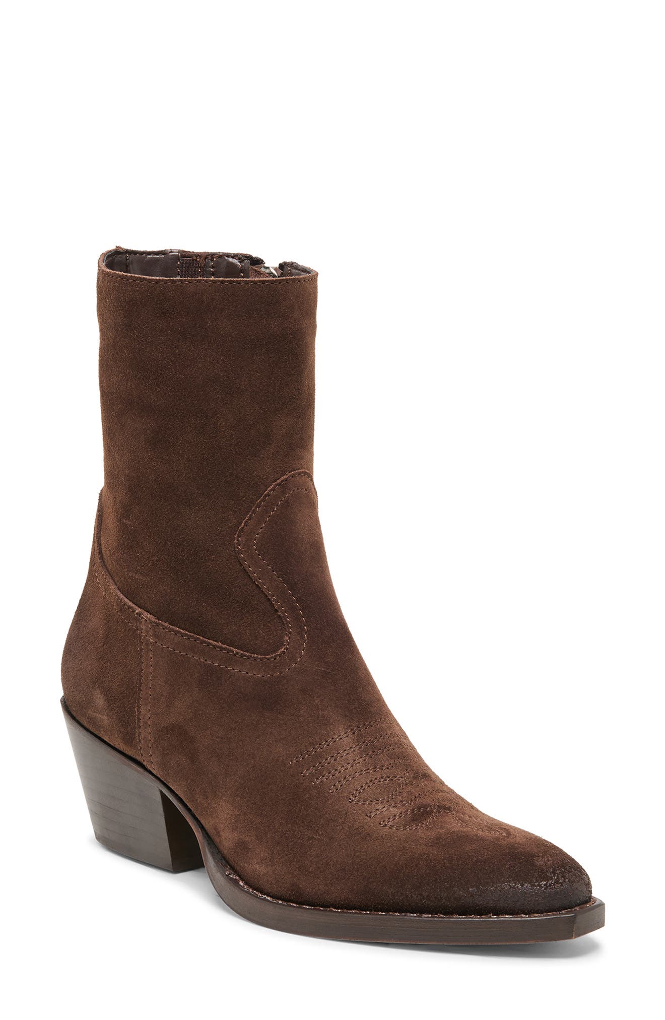 DARK BROWN SUEDE