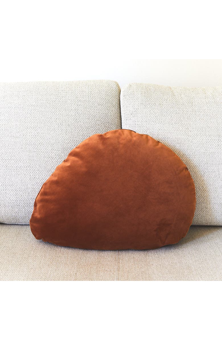 Pazar Studio The Small Wobble in Velvet, Main, color, Rust