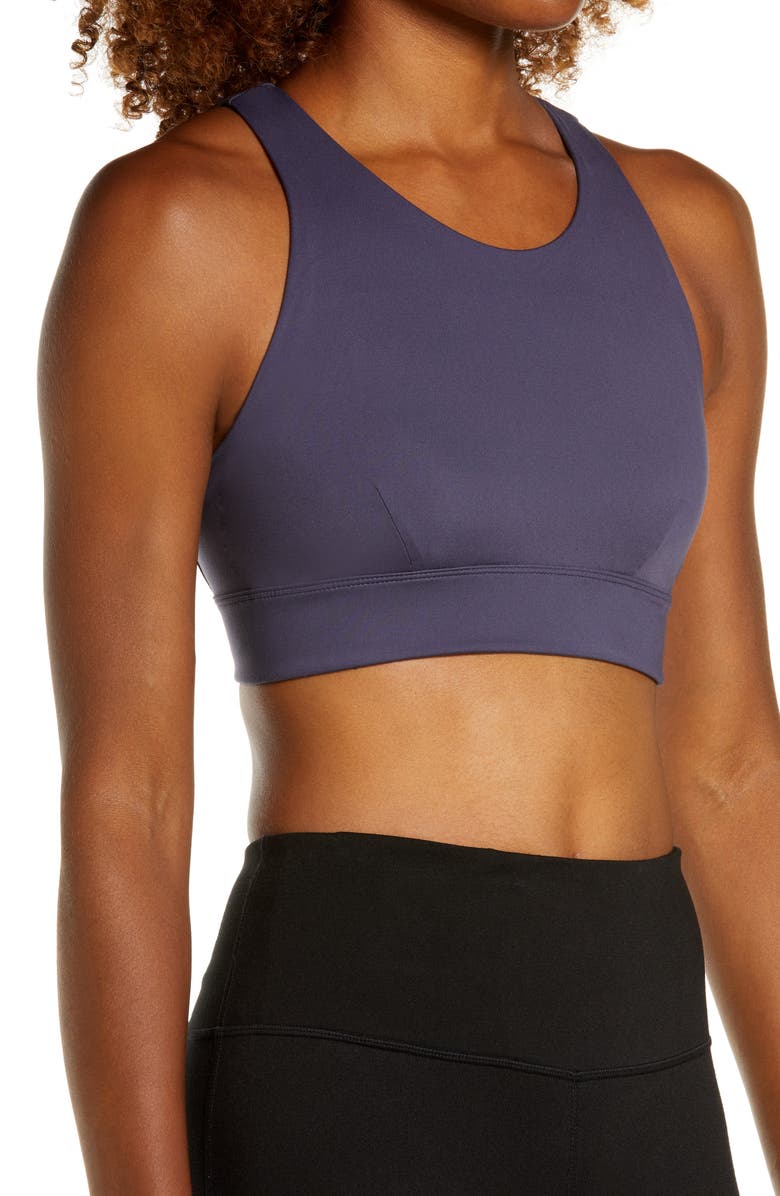 Zella Exhale Studio Lite Sports Bra, Alternate, color,