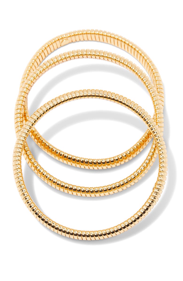 Brook and York Scottie Set of 3 Bracelets, Alternate, color, Gold