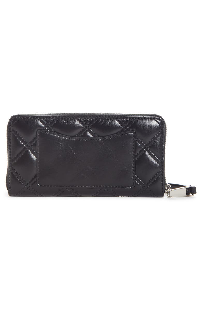 Marc Jacobs The Marc Jacobs Standard Quilted Leather Continental Wallet, Alternate, color, 