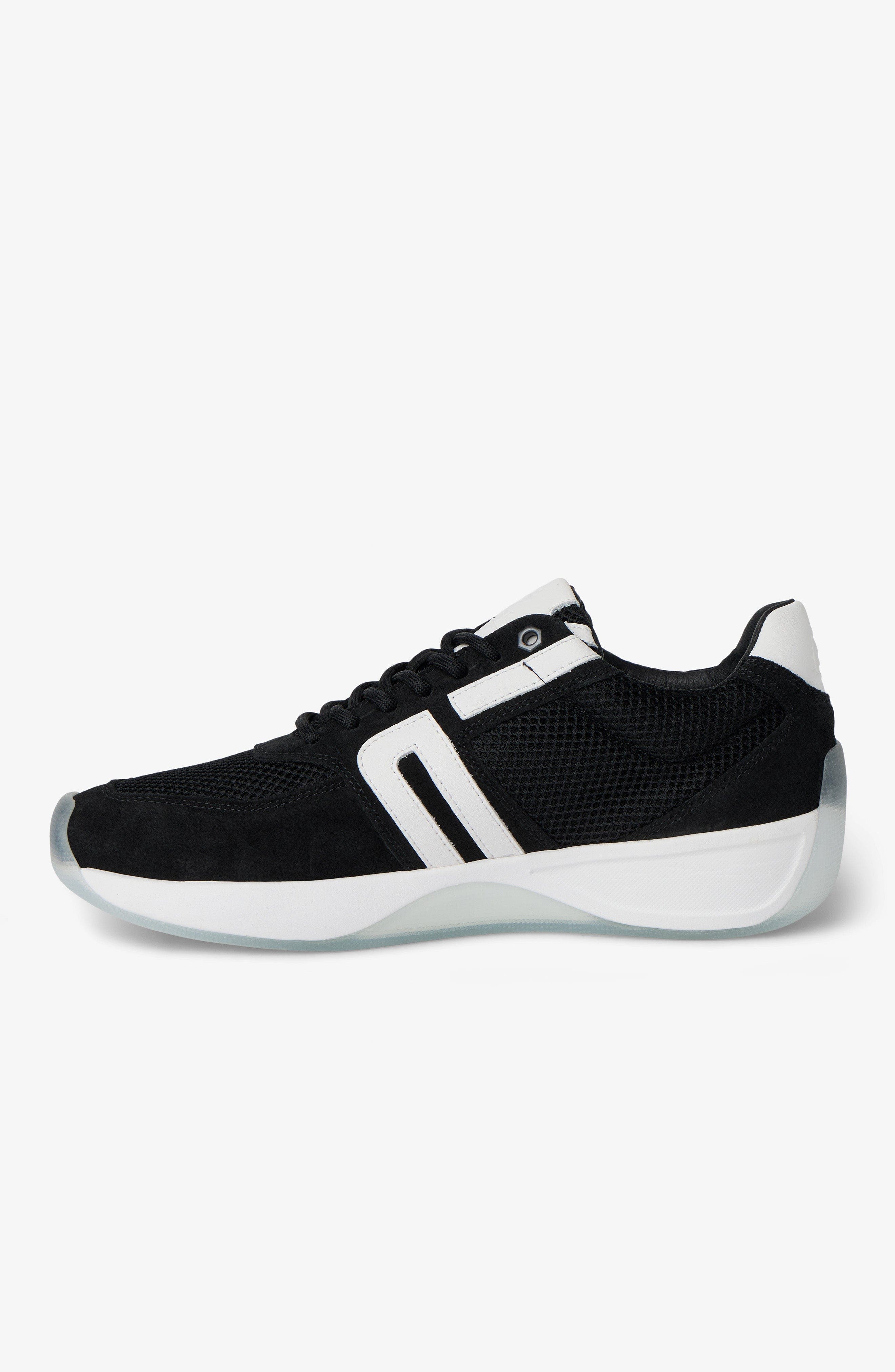 Freshy Brites+ Signature Series Sneaker, Alternate, color, Black/White