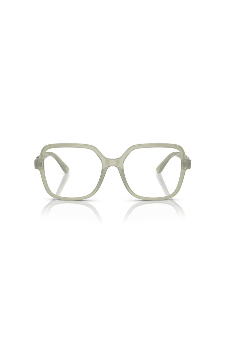 53mm Square optical glasses, Alternate, color, Green