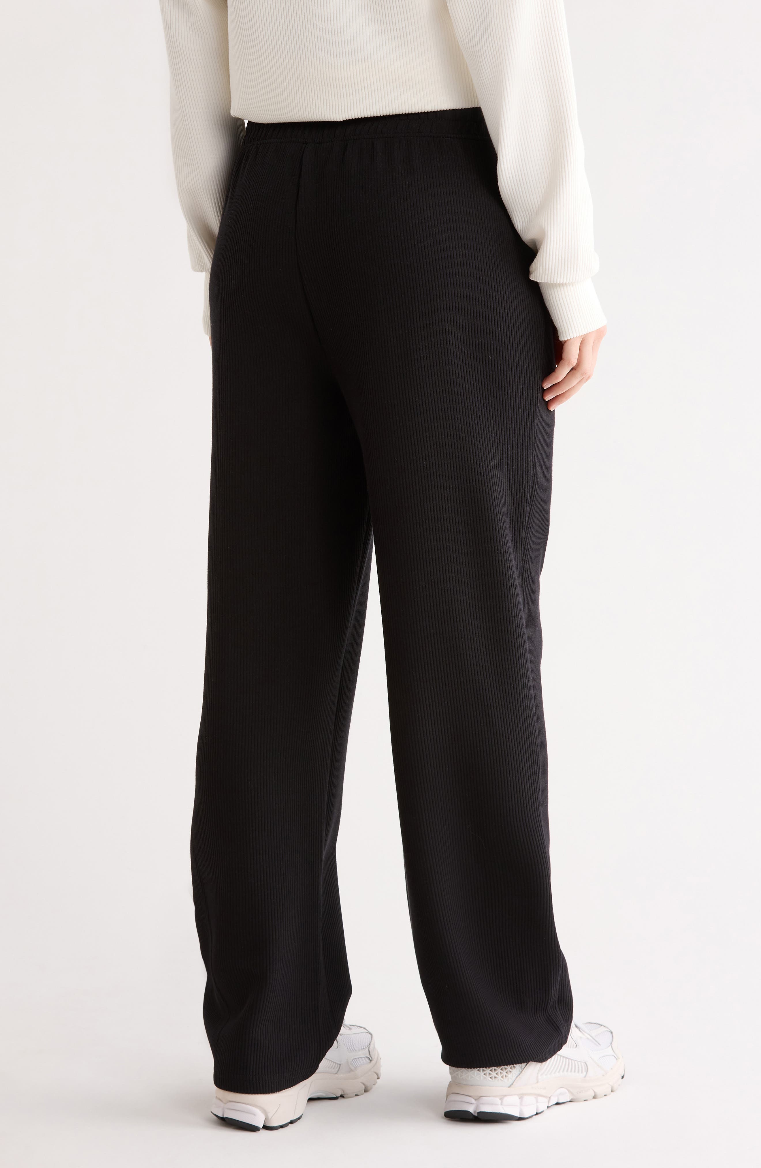 Ribbed Scuba Straight Leg Pants - image 2