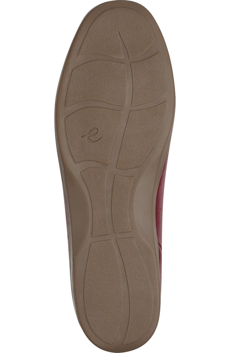 Easy Spirit Devitt Flat, Alternate, color, Medium Red