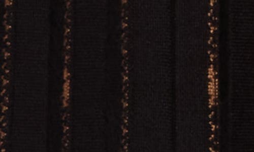 Max Studio Pleated Midi Sweater Skirt In Black