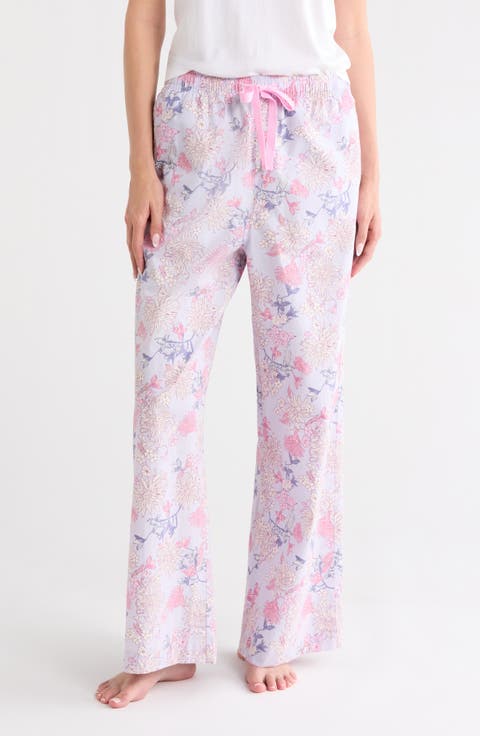 Cotton Poplin Pajama Pants