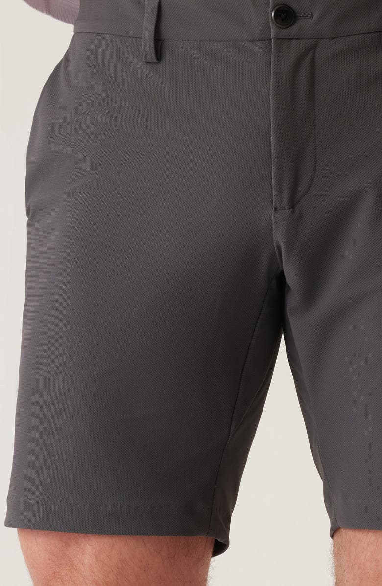 DEKE Momentum Mobile Pulse Pique Warp Knit Bermuda Shorts, Alternate, color, Shadow