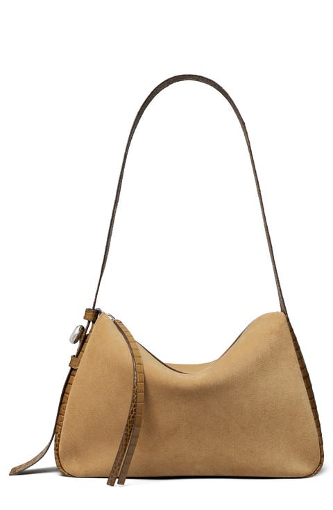 Romy Suede Shoulder Bag