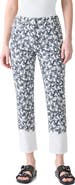 Akris punto Maru Daisy Tapered Leg Ankle Jeans
