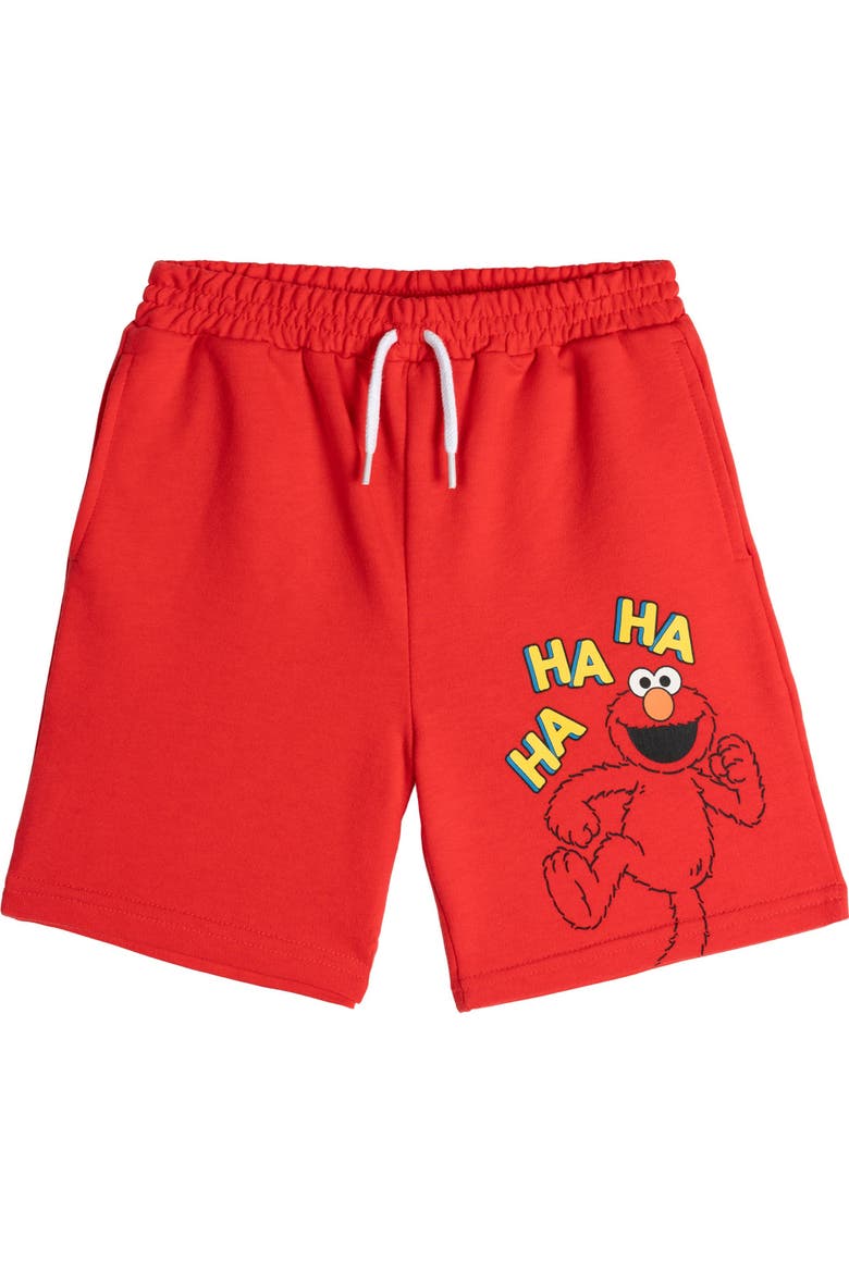 3-pack French Terry Shorts (baby), Alternate, color, Red Blue Grey Sesame