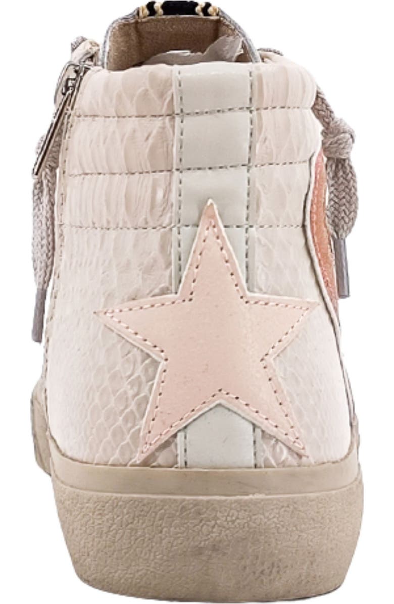 SHUSHOP Rooney High-Top Sneaker, Alternate, color, Taupe Snake