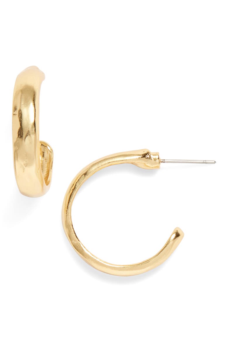 Hoop Earrings, Main, color, GOLD