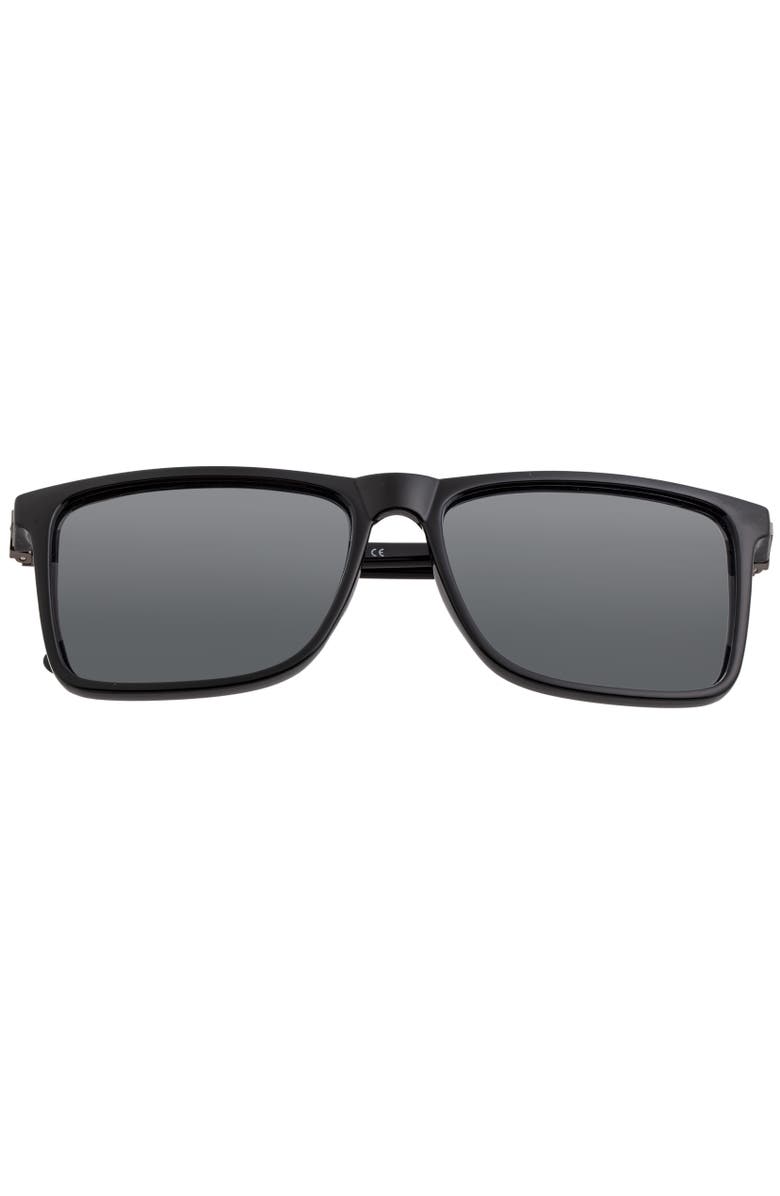 BREED Caelum Polarized Sunglasses, Alternate, color, Black/Black